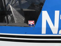 N2984Z @ SZP - 1978 Bellanca 8KCAB DECATHLON, IAC logo-International Aerobatics Club. Look closely-does the little winged buzzer want to join? - by Doug Robertson