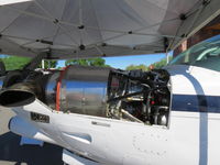 N587DL @ KPSP - AOPA 2012 Static Display - Engine Installation - by Jeff Sexton