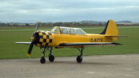 G-BZTF @ EGSU - 3. G-BZTF preparing to depart Duxford Airfield.