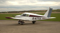 G-ATTX @ EGSU - 1.G-ATTX preparing to depart Duxford Airfield.