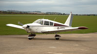 G-ATTX @ EGSU - 3. G-ATTX preparing to depart Duxford Airfield.