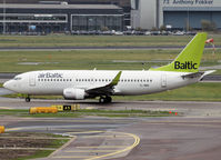 YL-BBQ @ AMS - Taxi to runway L18 of Schiphol Airport - by Willem Göebel
