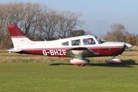 G-BHZE @ EGSV - Just arrived. - by Graham Reeve