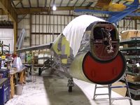 138899 - Vought XF8U-1 (XF-8A) Crusader prototype being restored at the Museum of Flight Restoration Center, Everett WA - by Ingo Warnecke