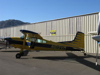 N619V @ SZP - 1981 Cessna A185F SKYWAGON II, Continental IO-550-N 300 Hp, at Aviation Museum of Santa Paula taxiway - by Doug Robertson