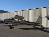 N2999A @ SZP - 1953 Cessna 180, Continental O-470-A 225 Hp, First year of C180 production, at Aviation Museum of Santa Paula taxiway - by Doug Robertson