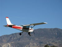 N5443L @ SZP - 1980 Cessna 152, Lycoming O-235 115 Hp, on final Rwy 04 - by Doug Robertson