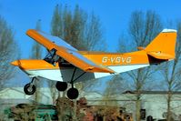 G-VGVG @ EGBR - Enjoying himself on departure!! - by glider
