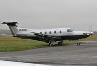M-ARIE @ EGHH - About to depart Pilatus Centre. - by John Coates