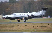 M-ARIE @ EGHH - Damp departure past the resident crows. - by John Coates