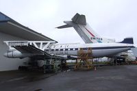 N888WA - De Havilland D.H.106 Comet 4C being restored at the Museum of Flight Restoration Center, Everett WA - by Ingo Warnecke