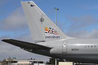 NZ7571 @ NZCH - 75th Anniversary tail markings - by Bill Mallinson