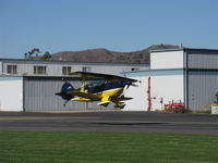N80AS @ SZP - 1992 Pitts Aerobatics S-2B, Lycoming AEIO-540, landing Rwy 04 - by Doug Robertson
