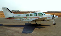 ZS-JGY @ FALA - Beech 58 Baron [TH-303] Lanseria~ZS 05/10/2003. - by Ray Barber
