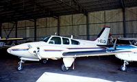 I-ELCA @ LSZL - Beech 95-B55 Baron [TC-540] Locarno~HB 27/09/1984 - by Ray Barber