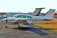 ZS-RON @ FALA - Beech 95-B55 Baron [TC-1400] Lanseria~ZS 05/10/2003 - by Ray Barber