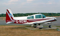 G-ROWL @ EGLK - Grumman American AA-5B Tiger [AA5B-0595] Blackbushe~G 27/08/2003. - by Ray Barber