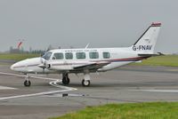 G-FNAV @ EGSH - Just landed at Norwich. - by Graham Reeve