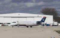 N461AW @ KRFD - CL-600-2B19 - by Mark Pasqualino