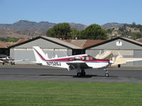 N7526J @ SZP - 1968 Piper PA-28R-180 CHEROKEE ARROW, Lycoming IO-360-B1E 180 Hp, landing roll 04 - by Doug Robertson