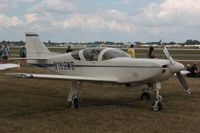 N189WB @ OSH - 1984 GLASAIR III, c/n: 3074, AirVenture 2012 - by Timothy Aanerud