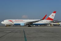 OE-LAE @ LOWW - Boeing 767-300 Austrian Airlines with operated by Tyrolean Airways sticker - by Dietmar Schreiber - VAP