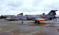 20 43 @ EGUN - Lockheed F-104G Starfighter [683-2050] Mildenhall~G 28/05/1983. Image taken from a slide. - by Ray Barber