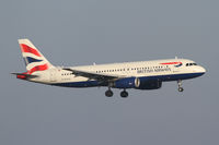 G-EUUX @ LOWW - British Airways Airbus A320 - by Thomas Ranner