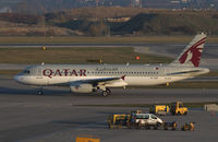A7-AHF @ LOWW - Qatar Airways Airbus A320 - by Thomas Ranner
