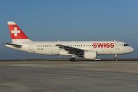 HB-JLS @ LOWW - Swiss Airbus 320 - by Dietmar Schreiber - VAP