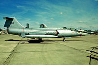 240 @ EGVI - Lockheed RF-104G Starfighter [683C-4042] RAF Greenham Common~G 01/08/1976. Image taken from a slide. - by Ray Barber