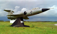 20 99 @ LPBJ - Lockheed F-104G Starfighter [683-6620] Beja~CS 05/05/2000. Preserved and displayed at the airbase which had a former connection with German Military. - by Ray Barber