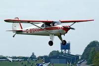 G-BSHH @ EGHP - Luscombe 8A Silvaire [3981] Popham~G 05/05/2007. About to land. - by Ray Barber