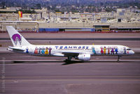 N902AW @ KPHX - March 1999 - by John Meneely