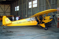 I-DLAB @ LIPO - Piper J-3C-65 Cub [9495] Brescia- Montichiari~I 18/07/2004. Crashed 2 months after this shot was taken and written off. - by Ray Barber