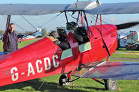 G-ACDC @ EGKH - 1933 De Havilland DH-82A, c/n: 3177 - by Terry Fletcher