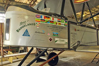 N71MY @ EGLB - 1994 Vimy 19/94 Inc VIMY FB-27, c/n: 01 REPLICA at Brooklands Museum - by Terry Fletcher