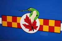 XG226 @ EGMH - Artwork on 1956 Hawker Hunter F.6A, c/n: 41H-680038 - by Terry Fletcher