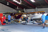 VH-HLH @ YCDR - Bell 206L-1 LongRanger II [45624] Caloundra~VH 19/03/2007. Undergoing a major rebuild.  - by Ray Barber