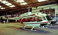 F-BXPE @ LFPN - Bell 206L-1 Long Ranger II [45236] Cranfield~G 08/09/1979. Image taken from a slide. - by Ray Barber