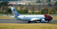 LN-NGD @ EGPH - A recent addition to Norwegian's fleet lining up for a Rwy 24 departure to Oslo