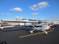 N93TH @ KBVY - On the east side ramp at Beverly Municipal Airport. - by Samuel D.