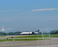 N418AW @ KLEX - Takeoff LEX - by Ronald Barker