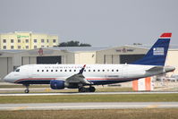 N804MD @ KSRQ - US Air Flight 3396 operated by Republic (N804MD) departs Sarasota-Bradenton International Airport enroute to Reagan National Airport - by Jim Donten