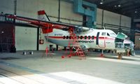 RA-67652 @ LZIB - Let L-410UVP-E Turbolet [902505] Bratislava~OM 21/06/1996 . Being prepared for delivery to Columbia.