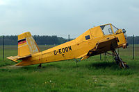 D-EOON @ ETHT - LET Z-37 Cmelak [06-18] Cottbus~D 06/05/2002. Now preserved at Flugwelt Altenburg Norbitz.