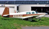 N998AG @ LOWW - Mooney M.20K Model 231 [25-0217] Vienna~OE 16/04/2005 - by Ray Barber