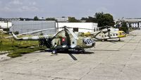 7520 @ LZTN - Mi-8PPA parked at the Aero plant at Trencin Slovakia