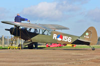 G-ROVE @ EGKH - 1957 Piper L-21B, c/n: 18-3846 ex USAF 54-2446 at Headcorn - by Terry Fletcher