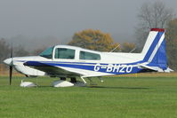 G-BHZO @ EGKH - 1978 Gulfstream American AA-5A, c/n: AA5A-0692 at Headcorn - by Terry Fletcher